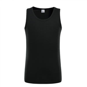 Men's Cotton Slim Crew Neck Vest