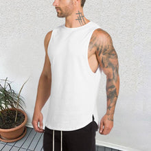 Load image into Gallery viewer, Quick-Drying Fitness Back Stitching Men&#39;s Tops
