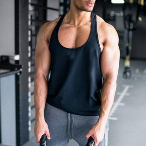 Casual Vest Cotton Sweat-Absorbent Men's Tops