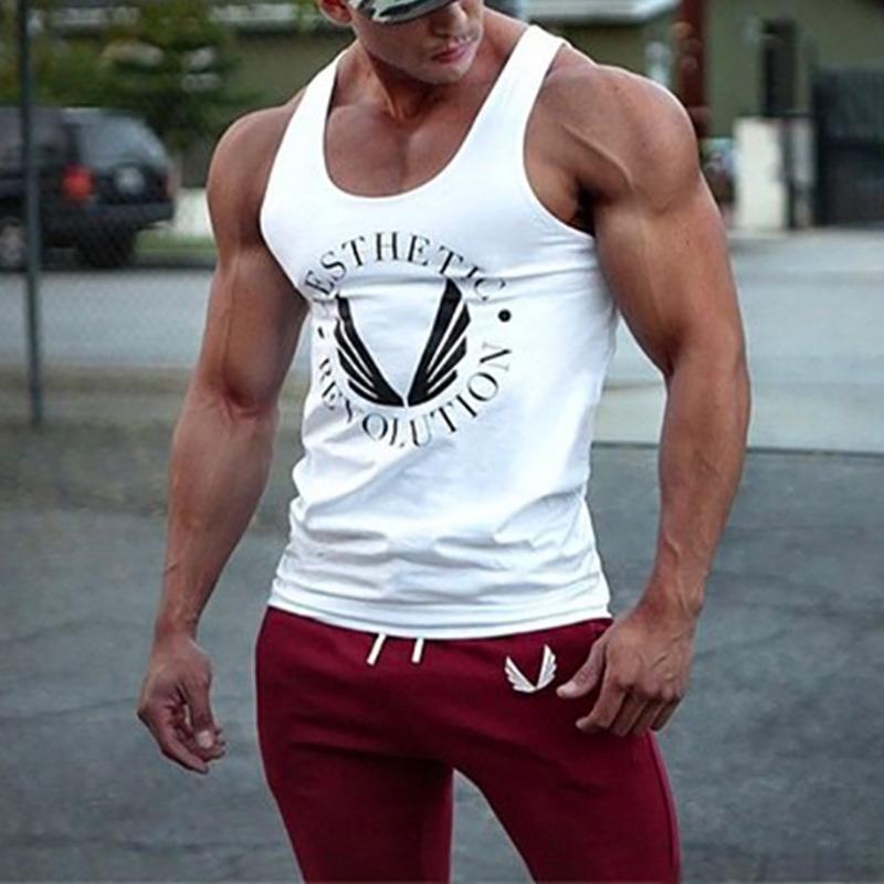 Men's Cotton Sports And Leisure Camisole Vest