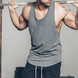 Bodybuilding Fitness Muscle Men Sleeveless T-shirt Vest