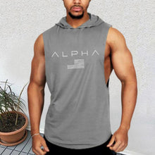 Load image into Gallery viewer, Sports Hooded Vest Men&#39;s Tops
