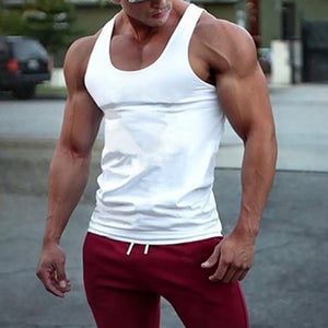 Men's Casual Cotton Sports Sleeveless Vest