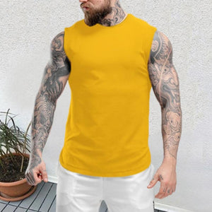 Vest Fitness Sleeveless Slim Men's Tops