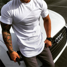 Load image into Gallery viewer, Men&#39;s Casual Breathable Stitching Short-Sleeved T-Shirt
