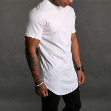 Load image into Gallery viewer, Men&#39;s Casual Breathable Stitching Short-Sleeved T-Shirt
