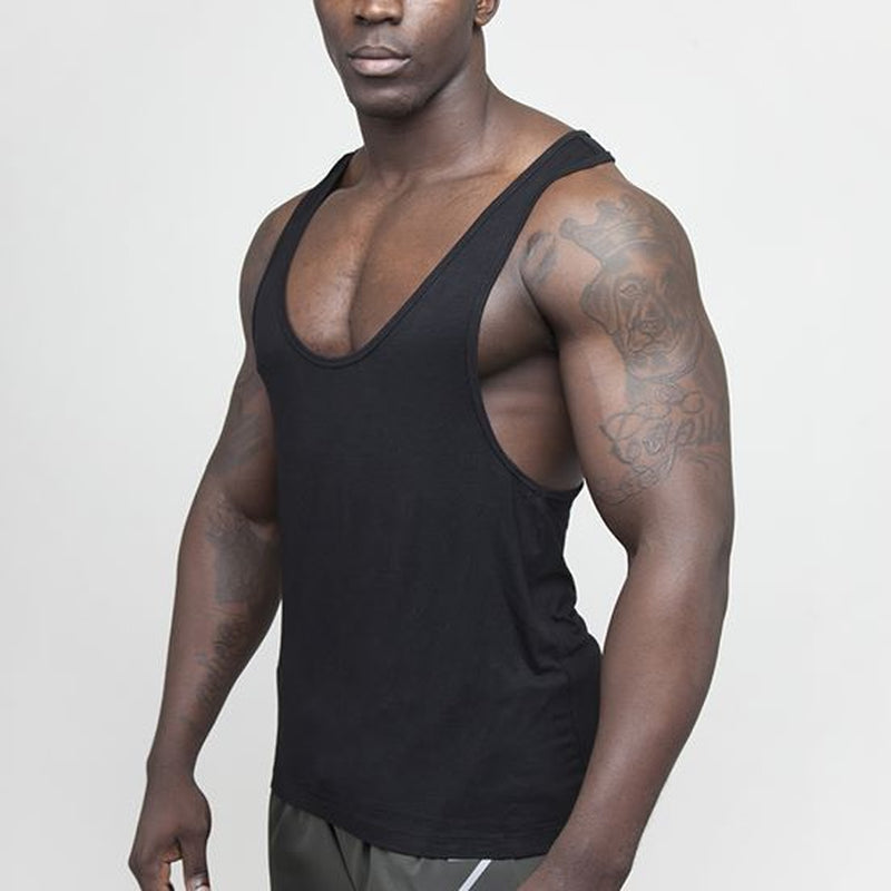 Men's Cotton Loose Sport Vest