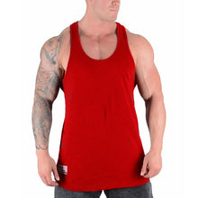 Load image into Gallery viewer, Pure Cotton Elastic Breathable Sports Men&#39;s Tops
