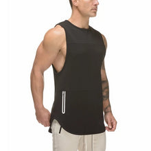 Load image into Gallery viewer, Men&#39;s Casual Zipper Sleeveless Sports Vest
