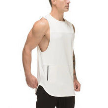 Load image into Gallery viewer, Men&#39;s Casual Zipper Sleeveless Sports Vest
