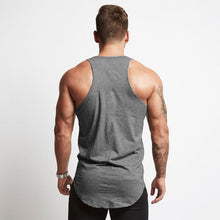 Load image into Gallery viewer, Men&#39;s Solid Color Cotton Sleeveless Sports Vest
