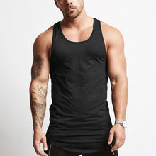 Load image into Gallery viewer, Men&#39;s Solid Color Cotton Sleeveless Sports Vest
