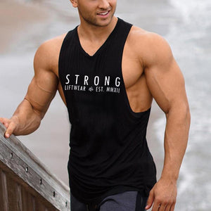 Sports Fitness Loose Vest Muscles Men's Tops