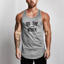 Load image into Gallery viewer, Men&#39;s Letter Printed Mesh Round Hem Sports Vest
