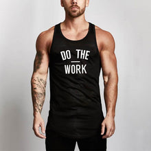 Load image into Gallery viewer, Men&#39;s Letter Printed Mesh Round Hem Sports Vest
