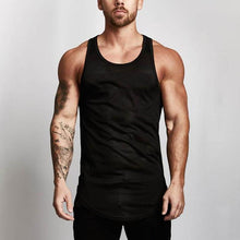 Load image into Gallery viewer, Men&#39;s Mesh Round Hem Sports Vest
