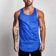 Load image into Gallery viewer, Men&#39;s Mesh Round Hem Sports Vest
