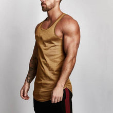 Load image into Gallery viewer, Men&#39;s Mesh Round Hem Sports Vest
