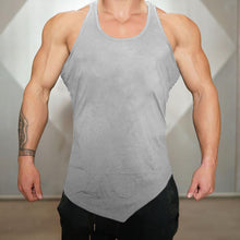 Load image into Gallery viewer, Men&#39;s Solid Color Irregular Hem Sports Vest
