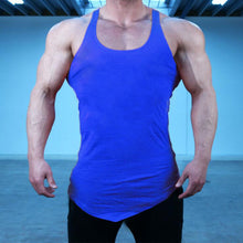 Load image into Gallery viewer, Men&#39;s Solid Color Irregular Hem Sports Vest
