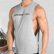 Load image into Gallery viewer, Breathable Slim Leisure Sports Vest Men&#39;s Tops
