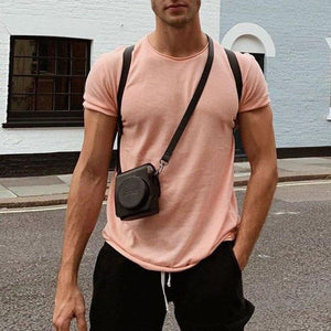 Solid Color Street Casual Fitness Loose T-shirt