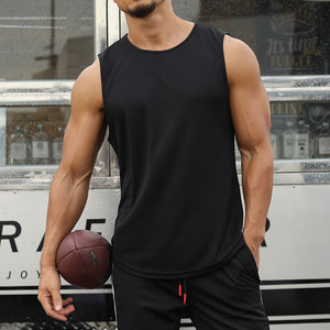 Men's Quick-Drying Sleeveless Loose Sports Vest