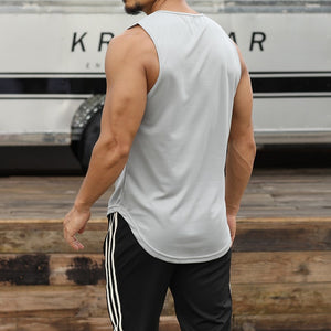 Men's Quick-Drying Sleeveless Loose Sports Vest