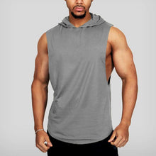 Load image into Gallery viewer, Men&#39;s Cotton Loose Sports Hooded Vest
