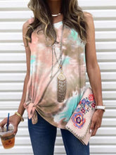 Load image into Gallery viewer, Loose Gradient Tie-Dye Kinks Maternity Tops
