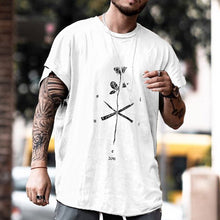 Load image into Gallery viewer, Men&#39;s Casual Round Neck Printed Short-Sleeved T-Shirt
