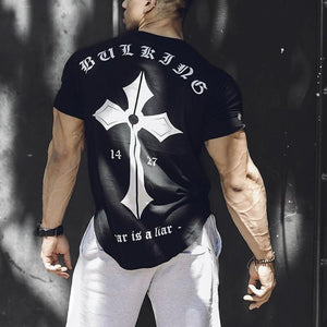 Men's Fashion Jesus Christ Cross T-Shirt