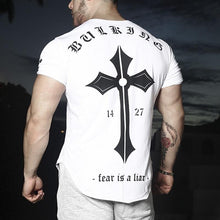 Load image into Gallery viewer, Men&#39;s Fashion Jesus Christ Cross T-Shirt
