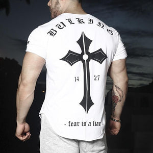 Men's Fashion Jesus Christ Cross T-Shirt