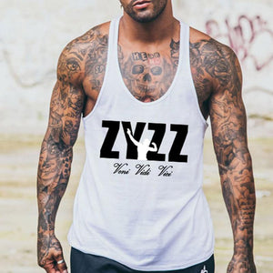 Plus Size Sporty Loose Cotton Vest Men's Tops