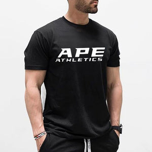 Men's Casual Letter Printed T-Shirt