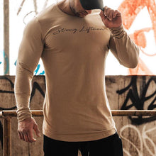 Load image into Gallery viewer, Sports And Leisure Running Elastic Tight Men&#39;s Tops
