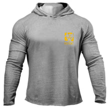 Load image into Gallery viewer, Hooded Long Sleeve Cotton Print Men&#39;s Tops
