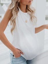 Load image into Gallery viewer, Slim-Fitting Tight Cotton Vest Maternity Tops
