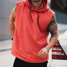 Load image into Gallery viewer, Hooded Fashion Street Fitness Vest
