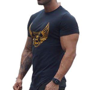 Cotton T-Shirt Summer Hem Short Sleeve