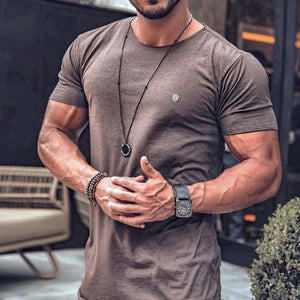 Men's Street Fitness Fashion T-shirt