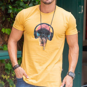 Men's Street Fitness Fashion T-shirt