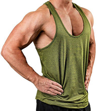 Load image into Gallery viewer, Solid color V-neck sleeveless top T-shirt vest
