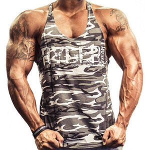 Fashion Camouflage Sleeveless Vest