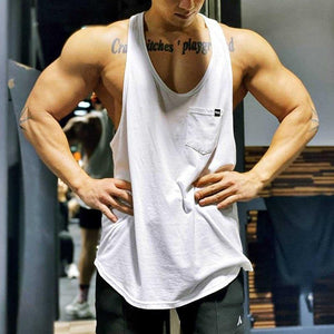 Men's Bottoming Fitness Sleeveless T-Shirt