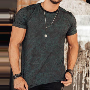 Casual Fitness Printed T-shirt