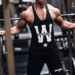 Fitness Men's Sleeveless T-Shirt Vest