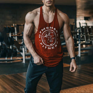 Men's Casual Printed Sports Vest