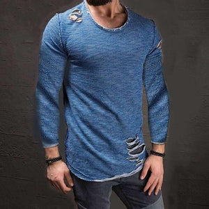 Personalized Slim Pullover Long Sleeve T-Shirt